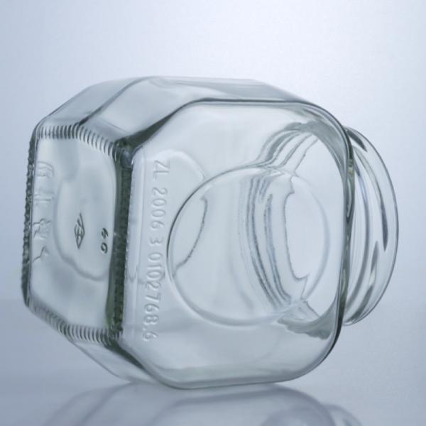 600ml Glass Food Jar for Honey Chili Sauce Convenient and Stylish Aluminum Lid