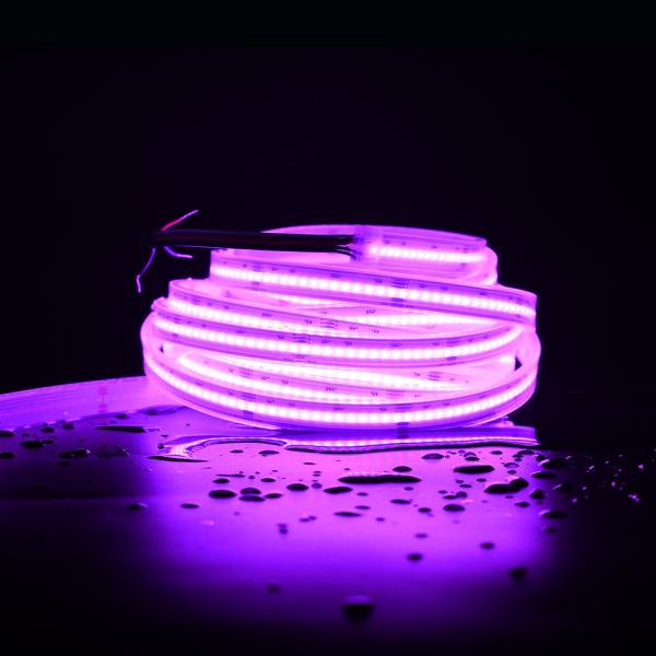 Cold White Super Bright RGB Flexible Suppliers 896 12v 24v  Cob Led Strip Light
