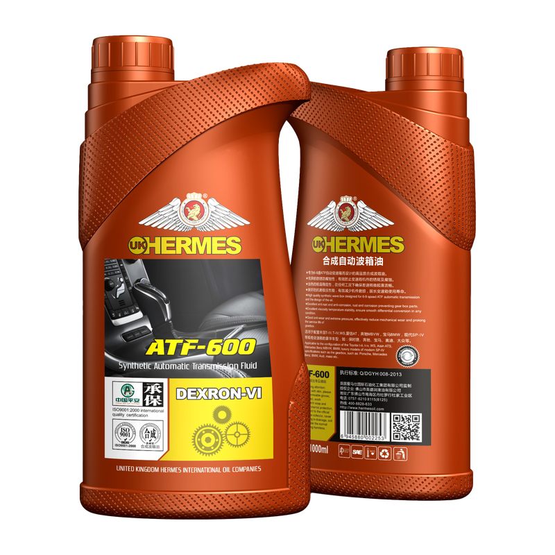 ATF-600 DEXRON-VI Synthetic Automatic Transmission Fluid 1L for Smooth Shifting and Thermal Stability