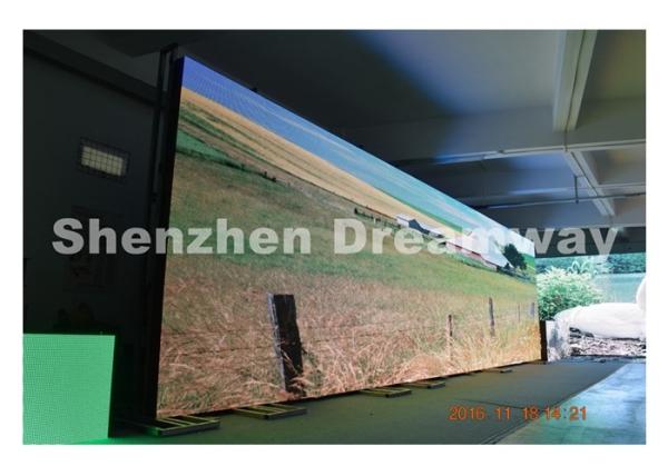 1/2 Scan SMD3535 P10 Outdoor Led Screen For Advertising , Meanwell Power