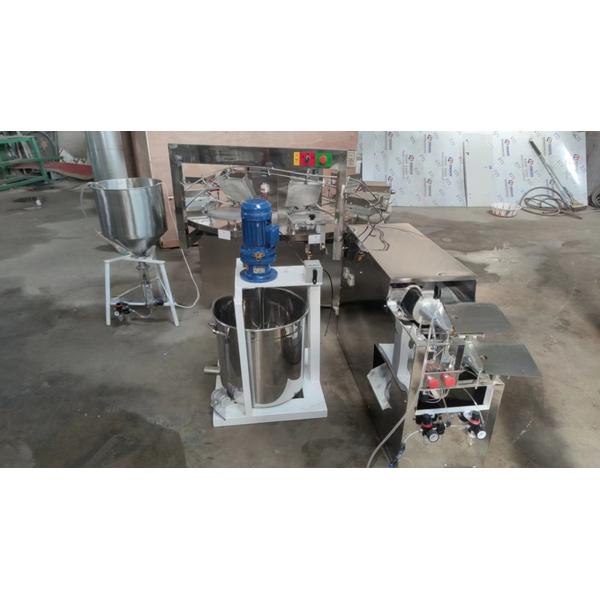 Customized Voltage Rolled Sugar Cone Baking Machine for Newly Designed Ice Cream Cones