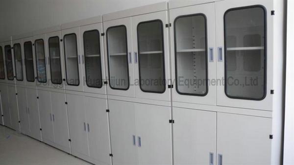 Armários de armazenamento de aço galvanizados do laboratório, armários de armazenamento químicos do reagente