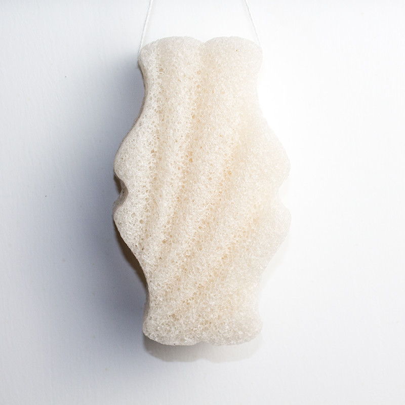 Зеленая Konjac лицевая очищая губка