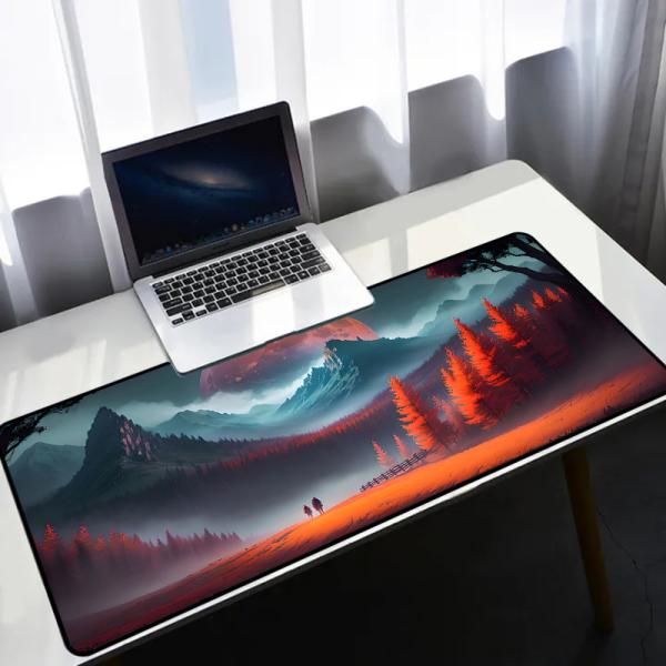 Custom Gaming Mouse Mat HEATED Material Mouse Pad For Keyboard And Mouse Nonslip Design