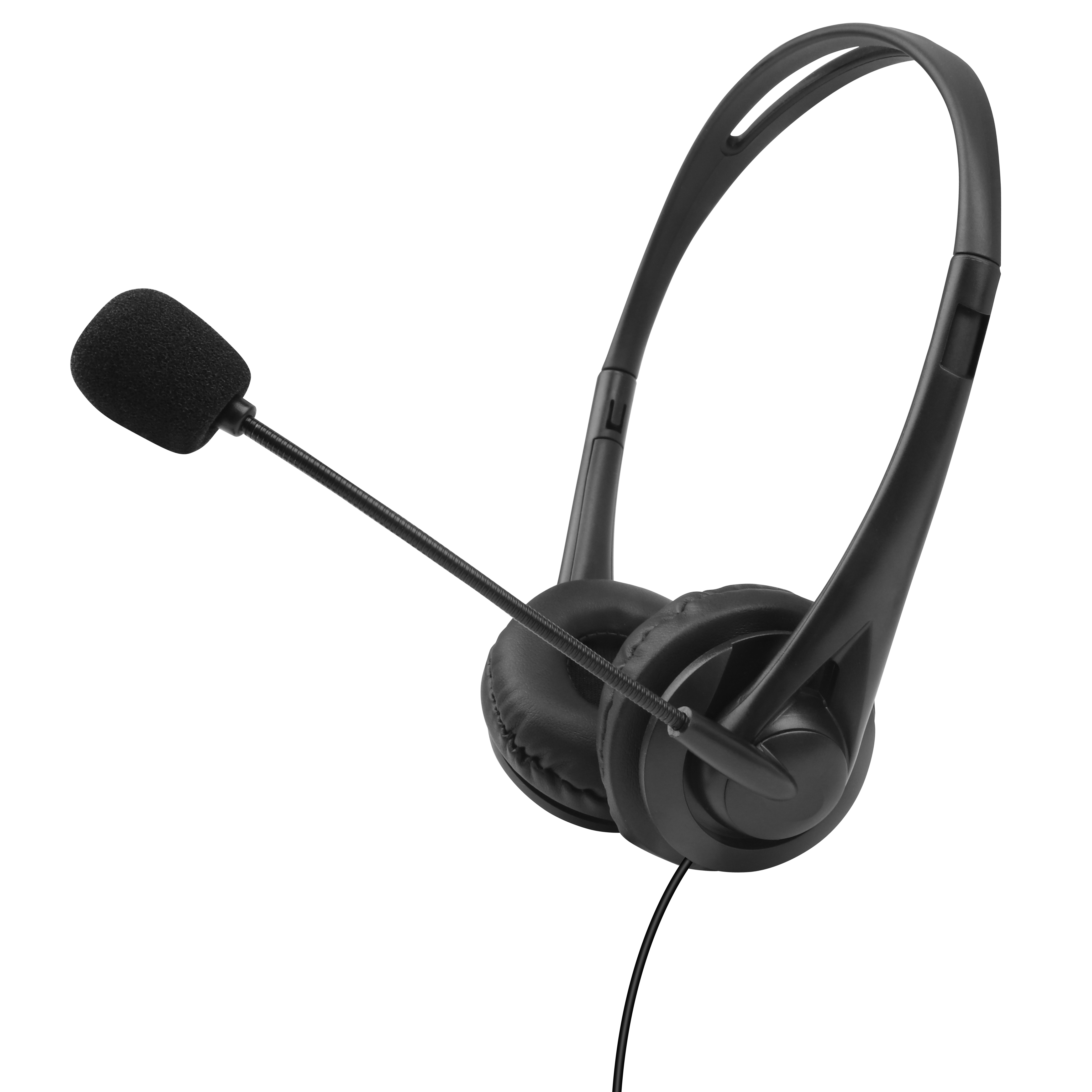 JTY-430 professional call center earphones with microphone, multiple plugs USB/Type-C/3.5mm wired earphones, comfortable to wear earphones, suitable for online learning and business conference calls