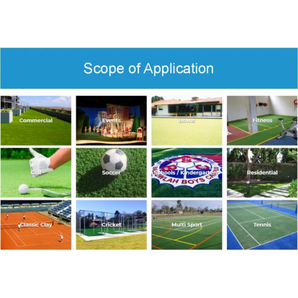 Two Sides Grooved Water Proof UV Resistant 50 MM Thick Artificial Grass Underlay For Golf Field Rubber Carpet(图2) 12 мм полиэтиленовой пены ударная подкладка, производительная подкладка для искусственной травы