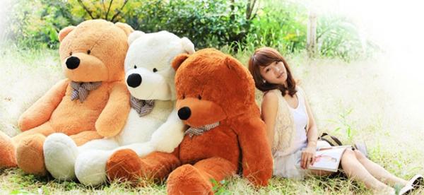 Popular and cute large plush toy teddy bear for 160cm