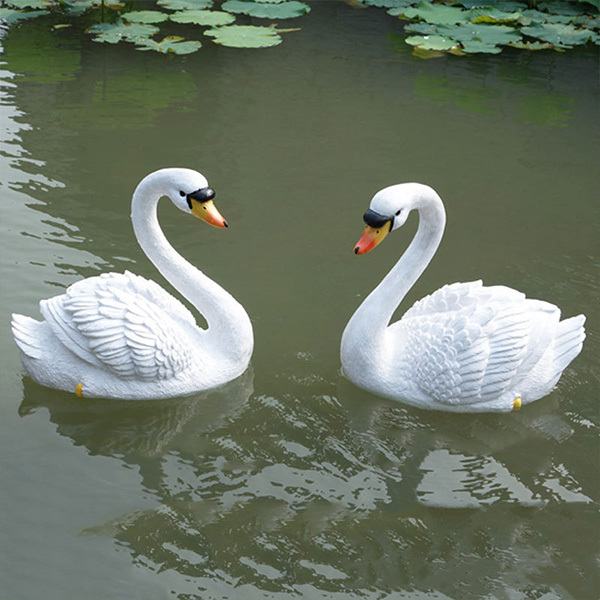 Vivid Realistic Fiberglass Statue Bird Crane Flamingo Sculptures Statues