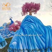 Large Outdoor Silk Chinese Lantern Colorful for City Decoration