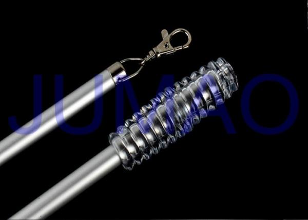 Galvanized Wrought Iron Drapery Curtain Rods 150 Cm Length Light Batons Wands