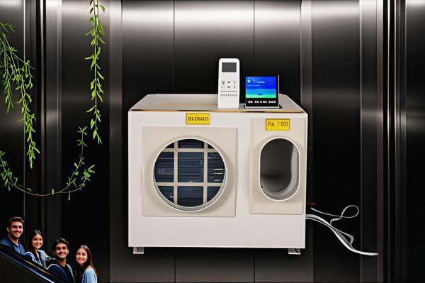 Metal Cover Elevator Air Conditioning With Auto Restart And Cooling Capacity 8530-10918 BTU