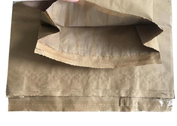 Saco de papel biodegradável do pacote do alimento do saco de papel da parte inferior da pitada de grande resistência