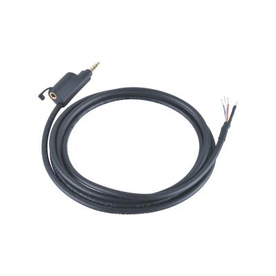 Customized 2Pin Electrical Wire Harness High Flexible 3.5 Mm Stereo Mini Plug Cable