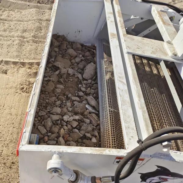 Alkaline Cleaning Beach Sweeper for Sand Cleaning The Great Beach Clean Sand Machine