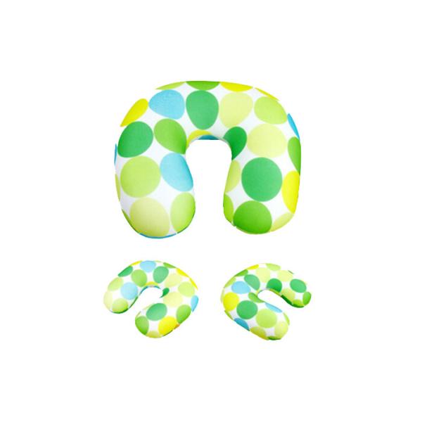 Soft Classic U Shape Microbeads Airplane Neck Pillow Football Pattern Custom Color