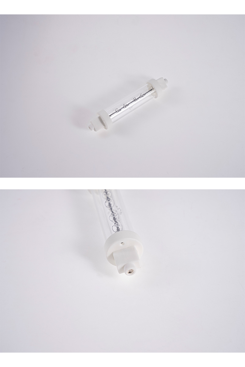 200-4000W Single Tube Halogen Infrared Heater Lamp with 5000h Lifetime and 55-575V Voltage for Industrial Heating