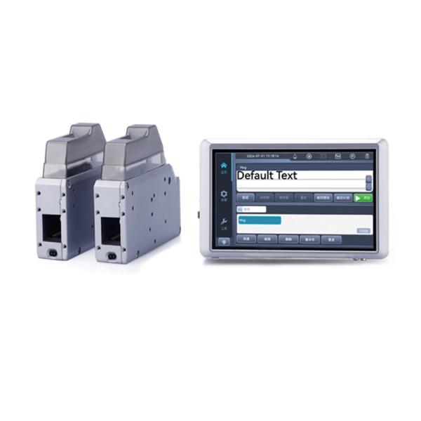 Dual Printheads Thermal Inkjet Printer 300DPI 100m/Min Tij Inkjet Printer