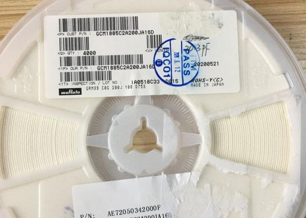 MLCC SMD/SMT C0G Multilayer Ceramic Capacitors 20pF GCM1885C2A200JA16D