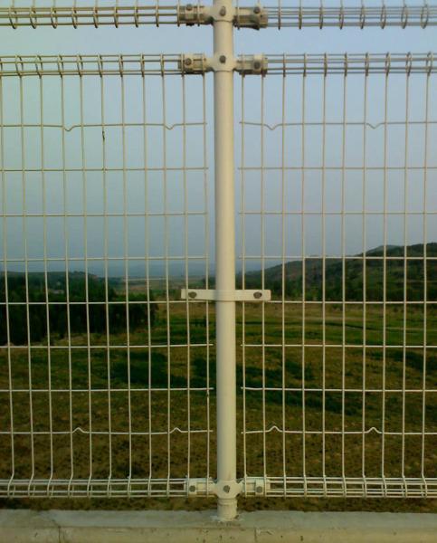 decorative Double Loop Wire Fence/Double Roll Top Welded Fence/Double Wire Loop Yard Fence direct Anping factory