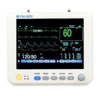 Cabeceira emergência de Vital Signs Monitor For Hospital de 7 multiparâmetro da polegada