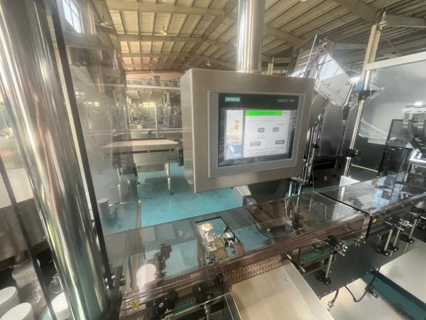 1.75kW presscap automatique automatique machine de couvercle de bouteille