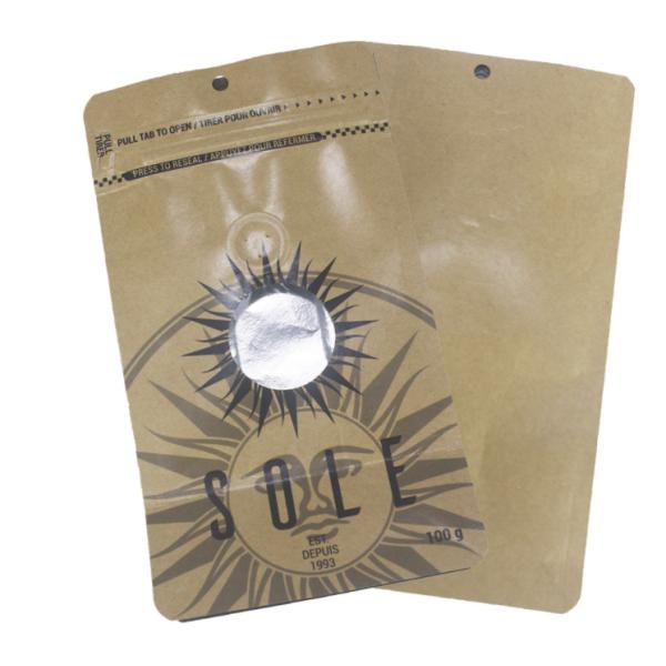 Напечатанный Gravure водоустойчивого мешка кофе CPP Kraft упаковывая