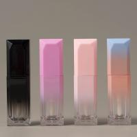Tubos vazios azuis cor-de-rosa do brilho do bordo 5ml do preto do cilindro com OEM da escova