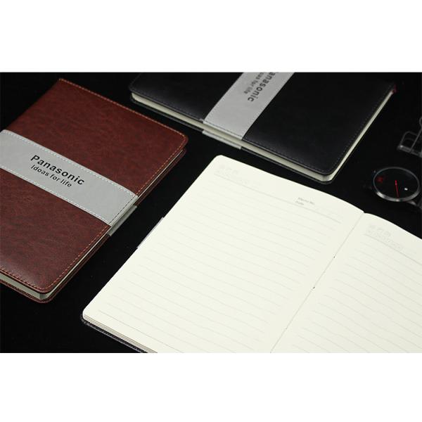 Подарочный комплект твердое покрытие кожи A5 обтянутый дневник писания толстый классический рулевой блокнот с ручкой