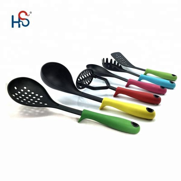 Haisheng 7pcs Cookware Set Including Nylon Kitchenware Utensil Sets for Kitchen Wares