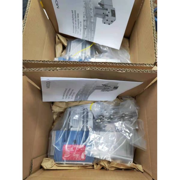 Moog Servo Valve Electro-Hydraulic Proportional Flow Control Valve with 25cm Nominal Diameter Low Noise Less than 70 dB(A) and 36 Operating Temperature