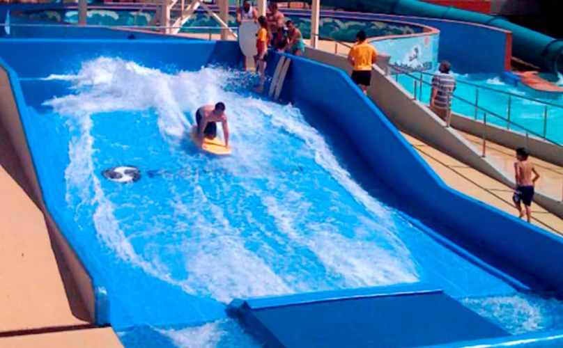 Thrilling Surf Machine Water Play Machine Commercial Compact Surf Simulator 1-2 Riders Small Space