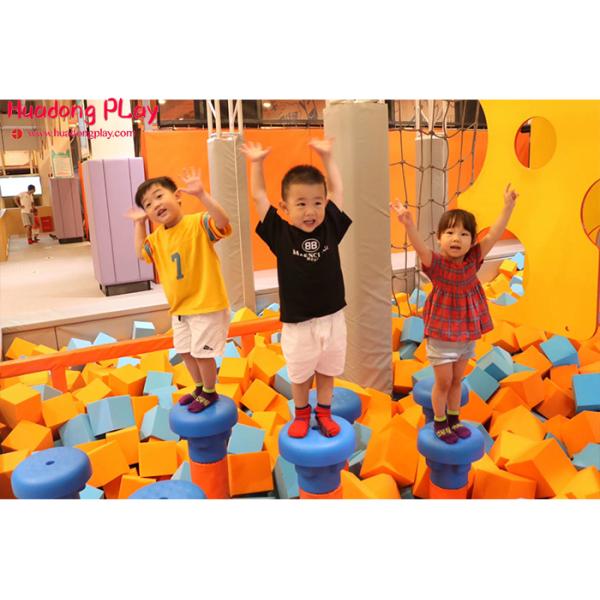 Astm Trampoline Park Equipment Indoor Customized Pvc Material High Safety