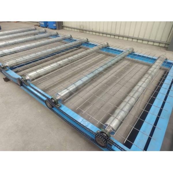puntos de soldadura 24pcs que refuerzan el Rebar concreto de Mesh Welding Machine For Length los 6m