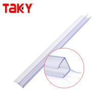 PVC Shower Door Seal Strip 6-12mm Transparent Waterproof