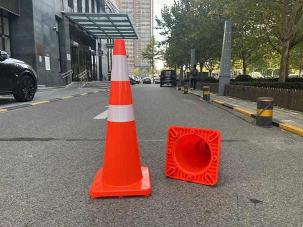 Highway Traffic Cone 36 Inch Flexible Pvc Traffic Cones Traffic Cones For Road Construction