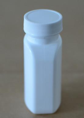 40ml HDPE Pharmaceutical Pill Bottles , Flat Medical Empty Tablet Bottles Aluminium Liner