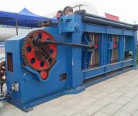 Máquina doble 60m m x 80m m de Gabion de la torsión con el sistema de aceite automático, SGS/TUV