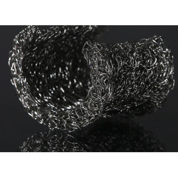 Mufflers 0.18mm Ss Knitted Wire Mesh For Exhaust Systems