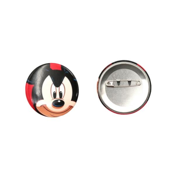 Students Full Color Printed Round Shape Tinplate Button Badges