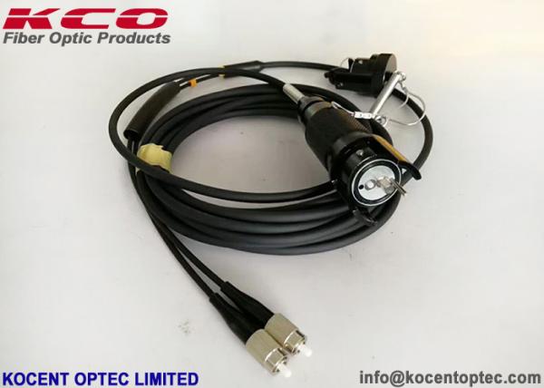 A trança tática da fibra ótica do conector do receptáculo YZC da tomada de YZC cabografa núcleo 2 4 6 8 12 exterior de FTTA o 1