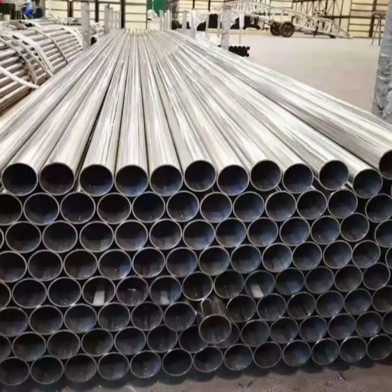 Tubulação polida de aço carbono com diâmetro externo de 6-820 mm para construção