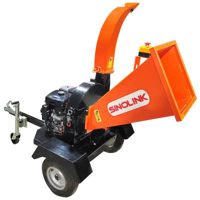 Whole Wood Log Chipper Machine ATV Disc LONCIN B S Gasoline Engine