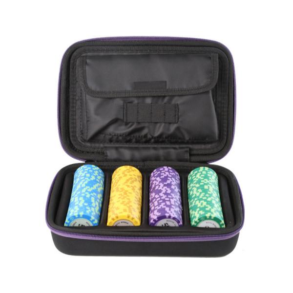 Waterproof EVA Poker Chips Case With Rubber Zipper