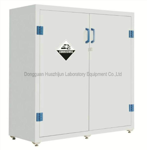 Moistureproof Acid Corrosive Cabinet Practical Multipurpose White Color