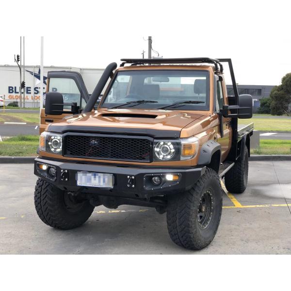 Toyota LC79 Rear Bumper with Tire Carrier Jerrycan Holder Winch Bull Bar Front Bumper