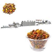Linha de produção gêmea dos alimentos para animais de estimação da extrusora de parafuso automática
