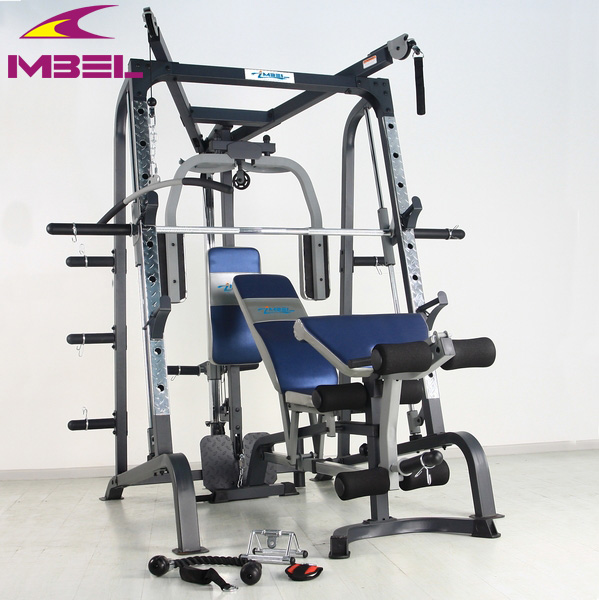 End Fitness Equipment Smith Machine with N.W. 152kgs in Grey/Black