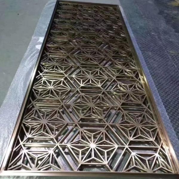 Pantalla perforada de aluminio de encargo del metal del CNC de la decoración interior