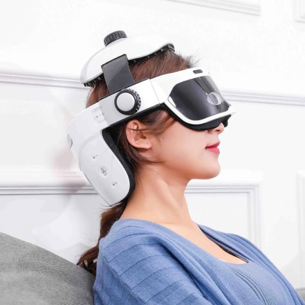 Comfortable ABS Head Scalp Massager Electric Head Massager With Music Stress Relieving