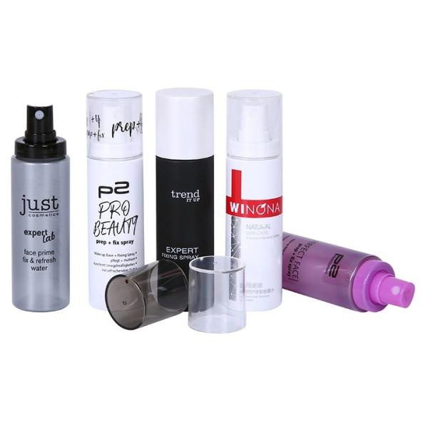 Screen Printing PET Plastic Cosmetic Mist Spray Bottle for Customized Beauty Packaging